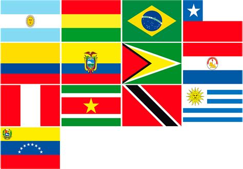 South America Flags For Sale