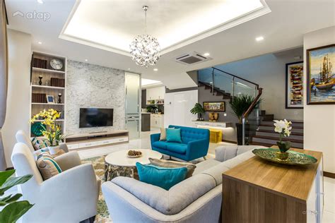 classic contemporary family room living room bungalow design ideas