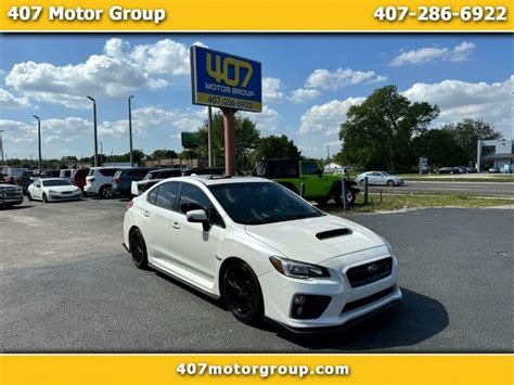 Used 2016 Subaru Wrx Sti Limited With Wing Spoiler For Sale With