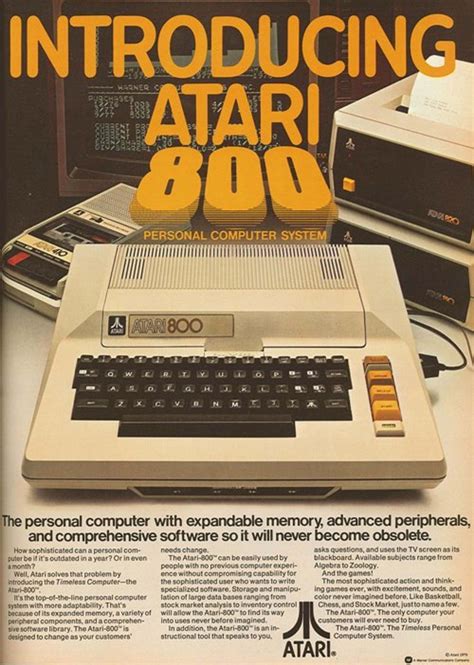 The Timeless Computer Remembering The Atari 800 Flashbak