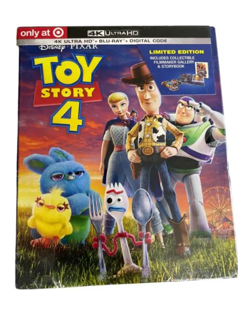 Toy Story 4 Limited Edition 4k Ultra Hd Blu Ray Digital Code 599