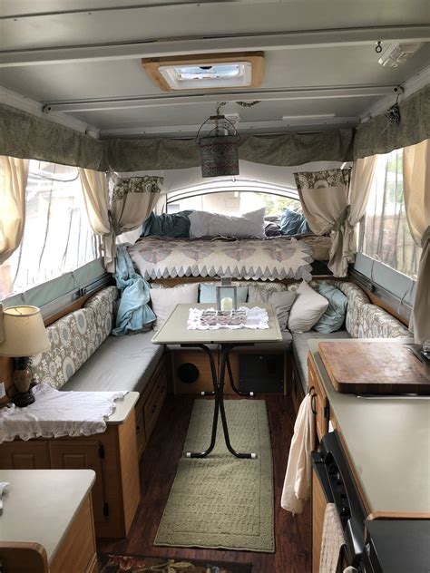Pin By Amanda Clements On Camping Diy Camper Remodel Pop Up Camper