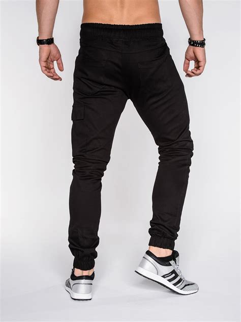 Mens Jogger Pants P391 Black Modone Wholesale Clothing For Men