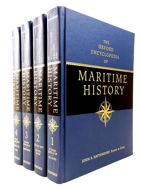 Stella And Roses Books The Oxford Encyclopedia Of Maritime History 4