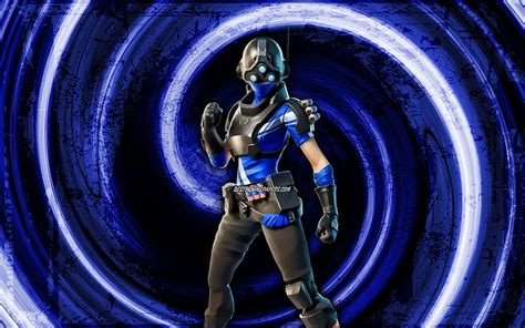 Trilogy Blue Grunge Background Fortnite Vortex Fortnite Characters