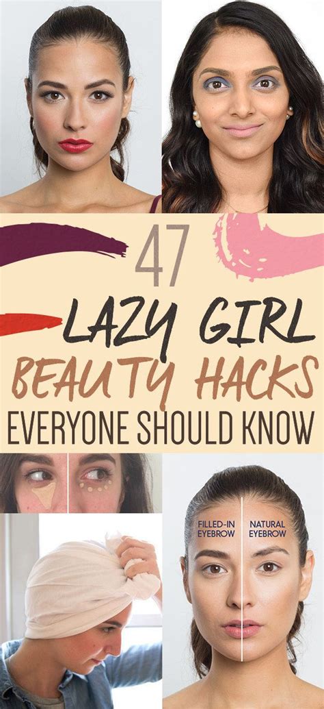 47 Lazy Girl Beauty Hacks Everyone Should Know Beauty Hacks Beauty Beauty Routines