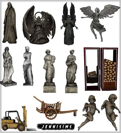 My Sims 4 Blog Statues And Misc Decor By Jennisims