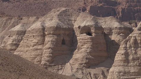 Khirbet Qumran Near Qumran Caves Where Dead Sea Scrolls Were Found