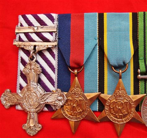 Rare Ww2 Raf Dfc And Bar Medal Group 56 Mission Pathfinder Bomber Command