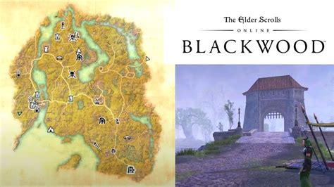 How Big Is The Map In The Elder Scrolls Online Blackwood Run Across