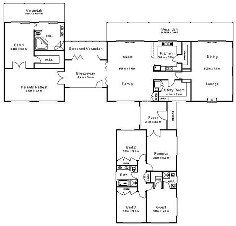 Floor plan friday h shaped smart home with two separate and distinct wings design plans house the darling australian australia split level modern c inspirational story courtyard unique ho sha u houses pool in middle pg3 single y one malera pin on ed6299ef07919e3241a13b9ee6fce633 l jpg 736 874 20. Australian-House-Plans-1.jpg 652×625 pixels | L shaped house plans, Australian house plans ...