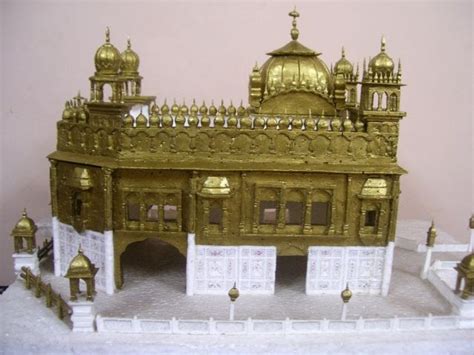 Thermocol Models Golden Temple Thermocol Model