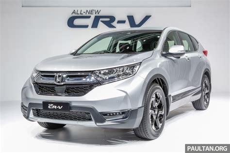 These changes apply to the malaysia mainstream versions. 2017 Honda CR-V launched in Malaysia - three 1.5L Turbo ...