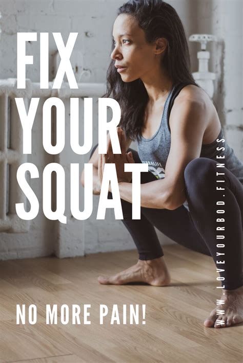 Tips To Fix Your Squat Technique Squat Technique Squats Fitness Tips