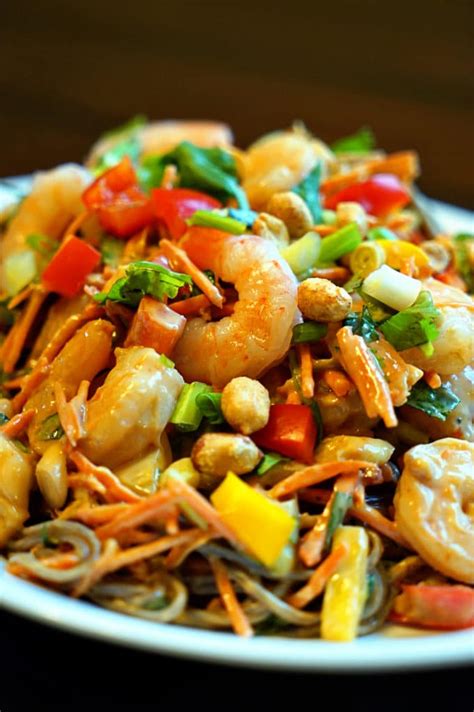 Guest post from heather k. Thai Shrimp Salad with Buckwheat Noodles - keviniscooking.com