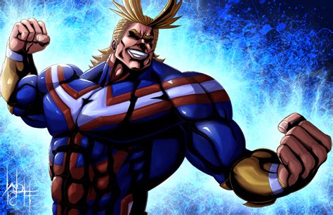 All Might By Sirwolfgang On Deviantart Anime Drawings Tutorials My