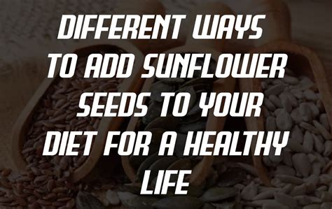 How To Eat Sunflower Seeds Without Spitting