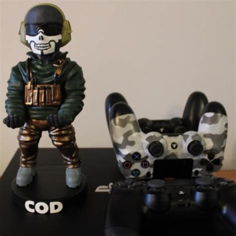3d Printing Ghost Call Of Duty ・ Cults