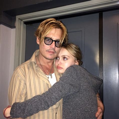 Johnny Depp Says Hes Quite Worried About Daughter Lily Roses