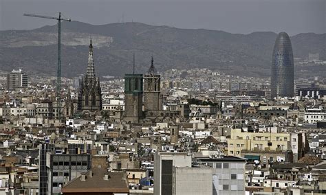 Barcelona Skyline Ed Okeeffe Photography