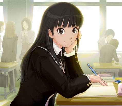 Anime Picture Amagami Ayatsuji Tsukasa Haitaka Long Hair