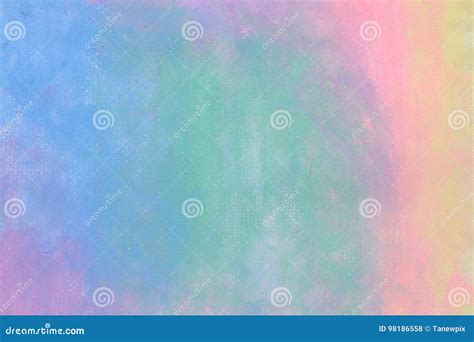 Watercolor Pastel Blue Gold Spots Colorful Sparkling Vivid Forms Waxy
