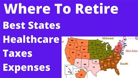 Where To Retire Best States For Retirement In 2022 Retirement Early