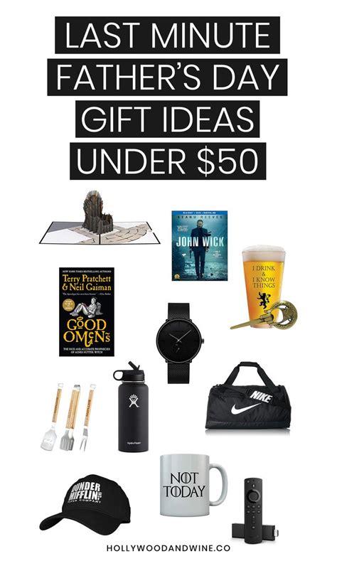 Father's day lands on june 17 th this year, so there's still time to get shopping for the perfect gift for dad. Last minute Father's Day gift ideas under $50 - Hollywood ...
