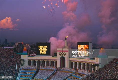 1984 Summer Olympics Closing Ceremony Photos And Premium High Res