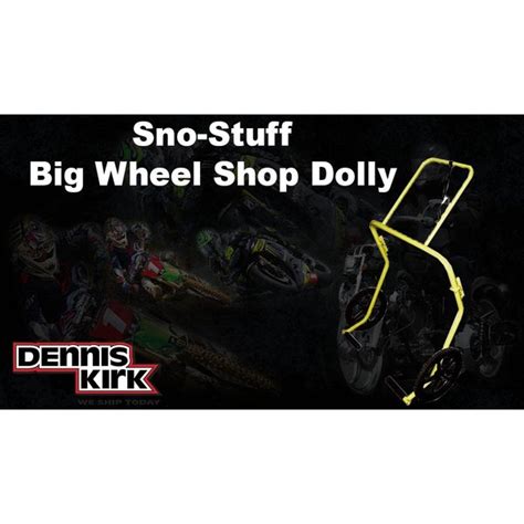 Sno Stuff Big Wheel Shop Dolly 710 208 Snowmobile Dennis Kirk