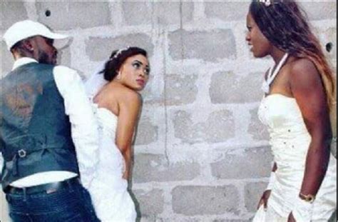 What Bride Caught Having Sex With Ex Boyfriend On Wedding Day In An