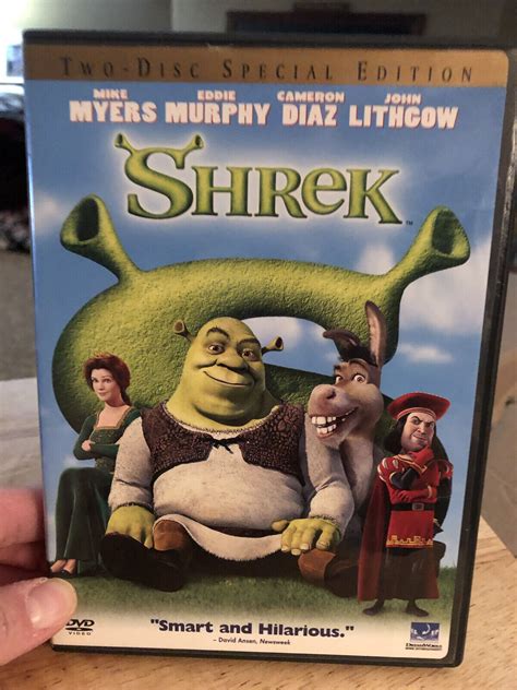 Shrek 2 Disc Dvd Special Edition 2001 Extented Ending Smart Hilarious