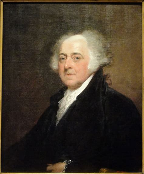 Image John Adams By Gilbert Stuart C 1800 1815 Oil On Canvas