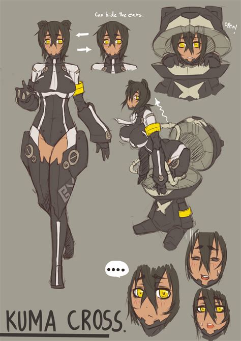 1girl Armband Blush Bodysuit Bouncing Breasts Bracer Breasts Character Sheet Copyright Request