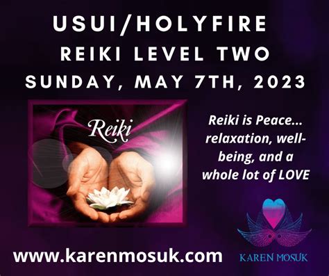 Usui Holy Fire Reiki Level 2 Revelations Holistic Center