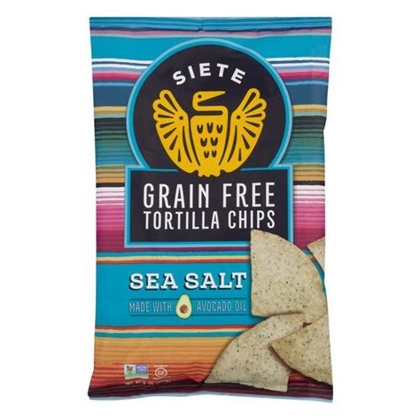 siete grain free tortilla chips sea salt hy vee aisles online grocery shopping