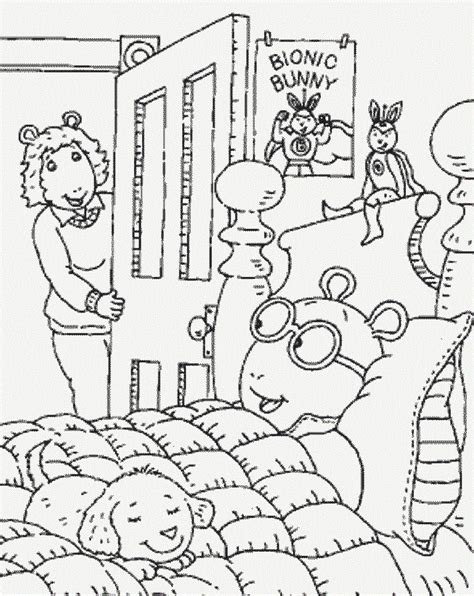 Arthur Coloring Pages Clip Art Library