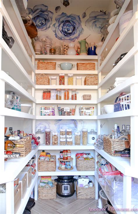 Pantry Organization Ideas From Our Colorful New Pantry Addisons