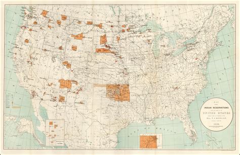 Map Of All Indian Reservations In Usa