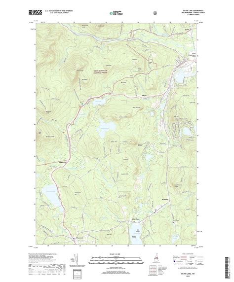Mytopo Silver Lake New Hampshire Usgs Quad Topo Map