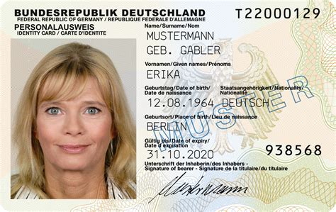 Buy German Identity Card Valid Documents