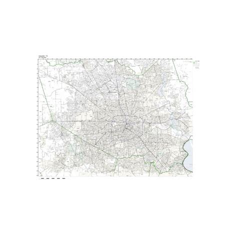 Buy Working Maps Zip Code Wall Map Of Houston Tx Zip Code Map Not