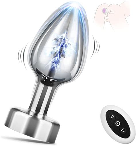 Sensivo Butt Toy Adult Plug Butt Plug Vibrator With 7 Vibration Modes Remote Control Stainless