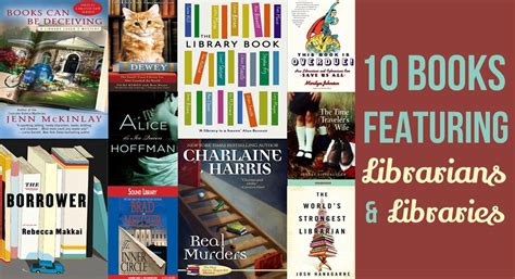 10 Books Featuring Librarians And Libraries Library Week Librarian