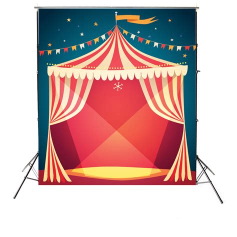 carnival tent backdrop sprinkie rentals