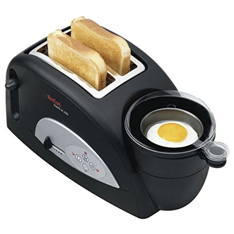 Tefal Toast And Egg Two Slice Toaster And Egg Maker 1200 W Black