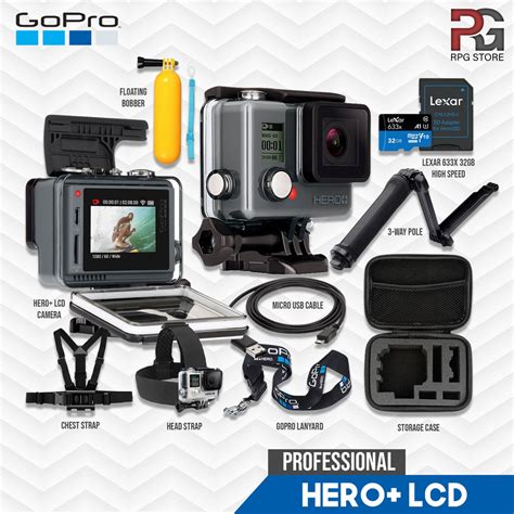 Ready Stock Original Gopro Hero Lcd Hero Plus 1080p Full Hd