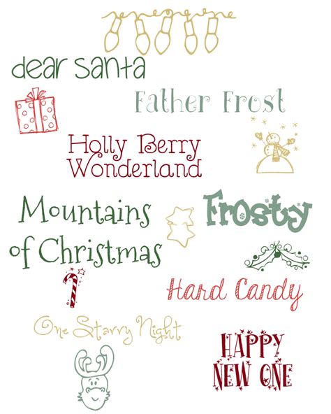 14 Winter Christmas Fonts Images Winter Font Download Free Winter