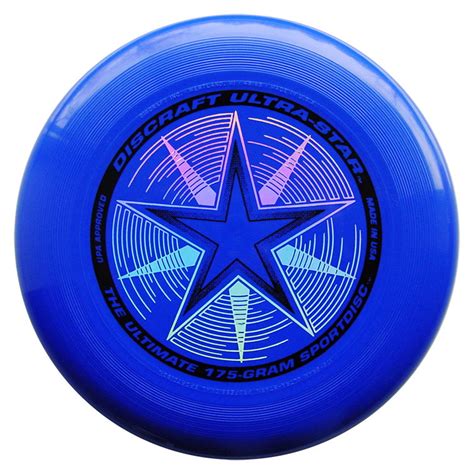 Discraft Ultra Star 175g Ultimate Frisbee Disc Royal Blue