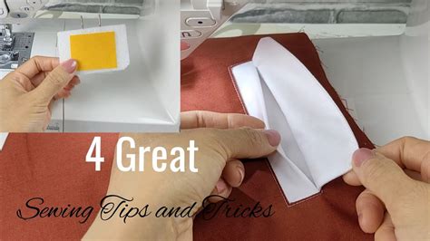 4 Great Sewing Tips And Tricks That Help You Sew Easier Sewing